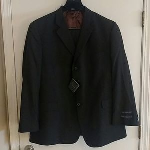 Men's pinstripe suit